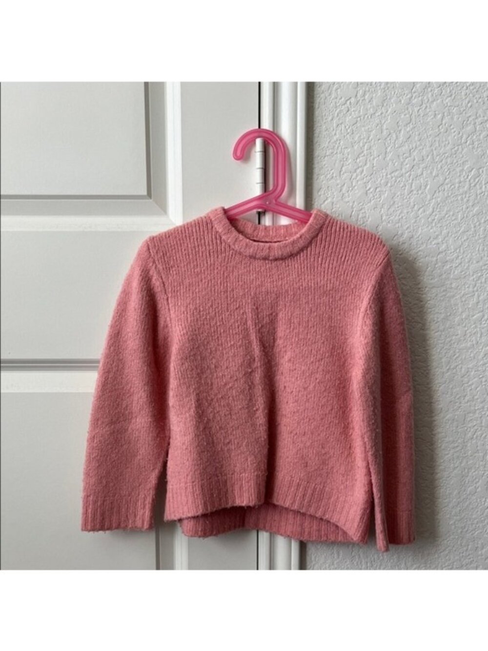 Zara Knit Pink Chunky Sweater